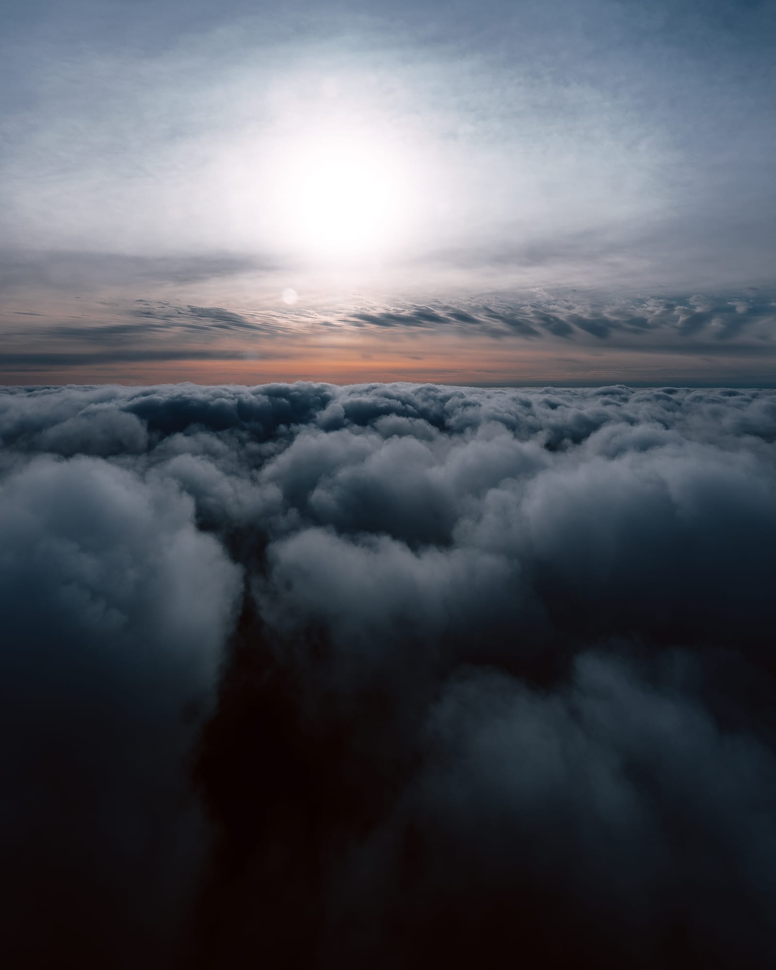 Above the clouds